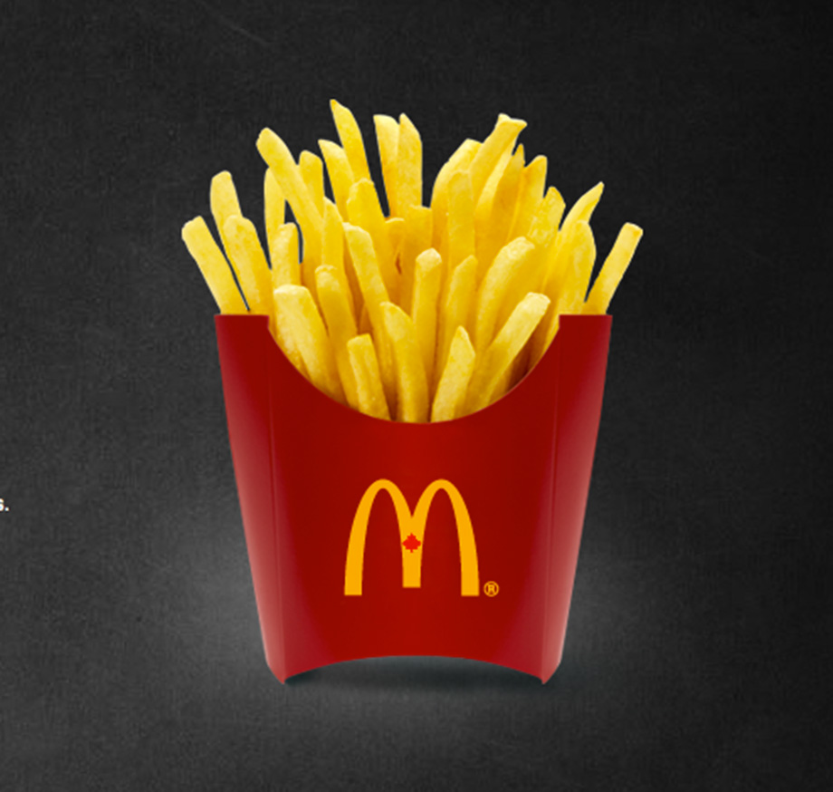 Fast Food Fries Comparison Tables SocialCompare